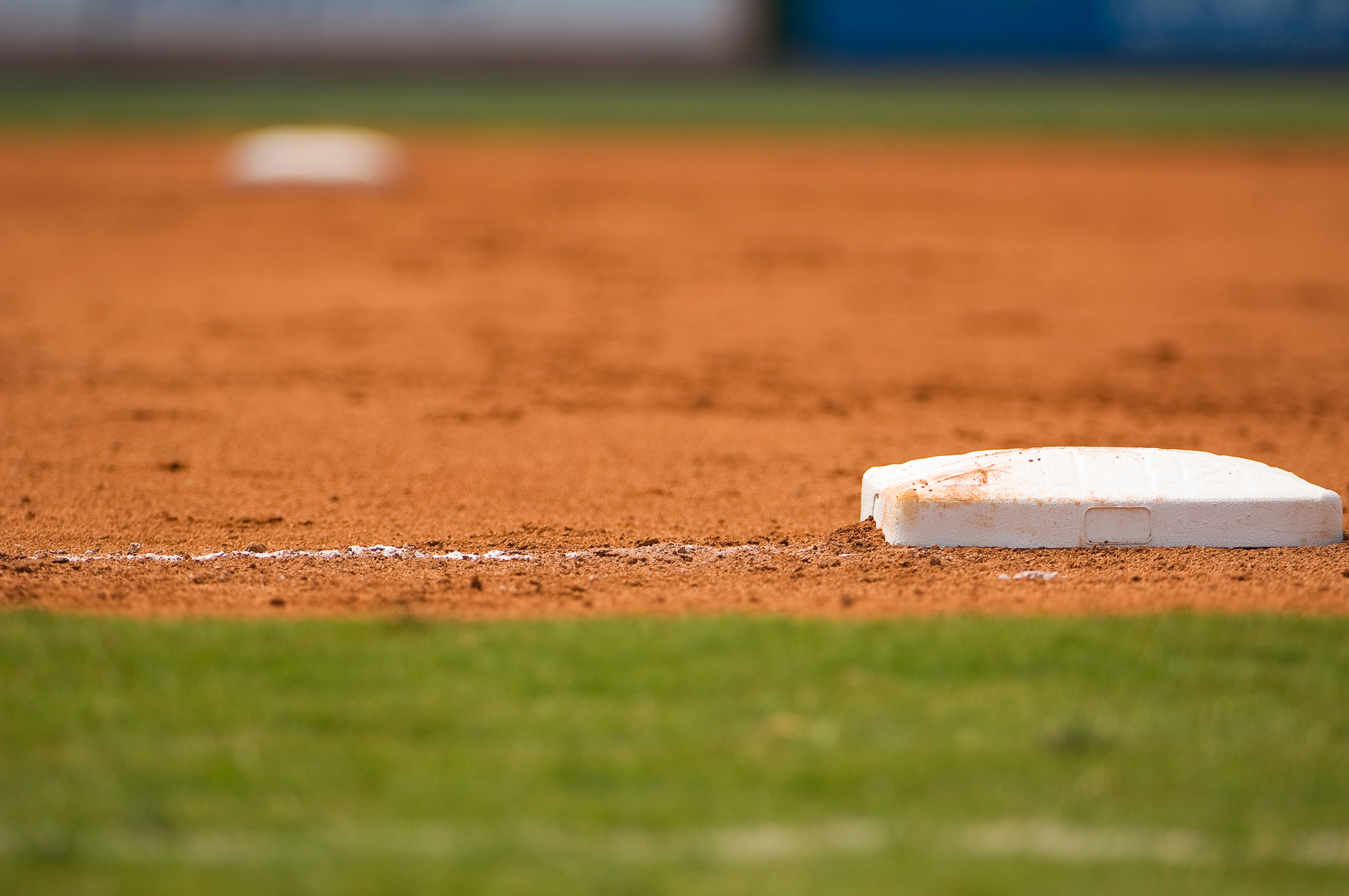 Baseball Field at a Major League Baseball Game